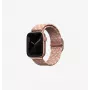 UNIQ Aspen Bracelete Braided Solo Loop para Apple Watch 38/40/41mm Série 1-9/SE/SE2/SE3 - Citrus Pink
