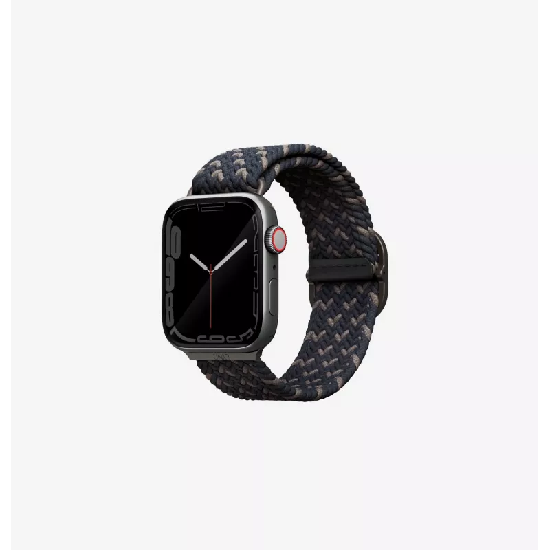 UNIQ Aspen Bracelete Braided Solo Loop para Apple Watch 38/40/41mm Série 1-9/SE/SE2/SE3 - Citrus Pink