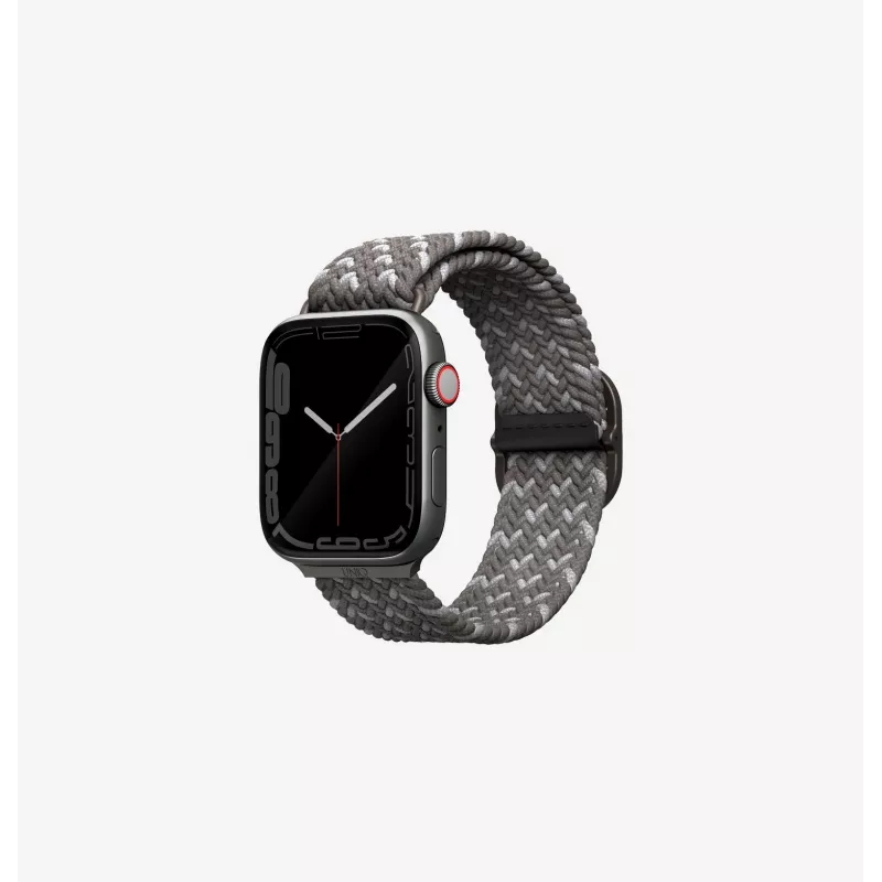 UNIQ Aspen Bracelete Braided Solo Loop para Apple Watch 38/40/41mm Série 1-9/SE/SE2/SE3 - Citrus Pink
