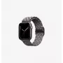 Pulseira entrançada UNIQ Aspen para Apple Watch 46/45/44 mm Series 1/2/3/4/5/6/7/8/9/SE/SE2/SE3 - Pebble Grey