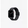 Pulseira entrançada UNIQ Aspen para Apple Watch 46/45/44 mm Series 1/2/3/4/5/6/7/8/9/SE/SE2/SE3 - Pebble Grey