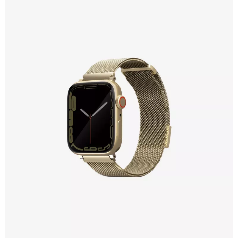 Pulseira UNIQ Dante para Apple Watch em aço inoxidável Starlight 38/40/41mm Series 1-9 SE