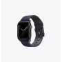 Pulseira UNIQ Straden Leather Hybrid para Apple Watch 42/44/45/49mm azul