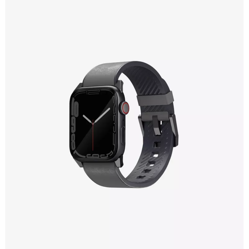 Pulseira UNIQ Straden Leather Hybrid para Apple Watch 42/44/45/49mm azul