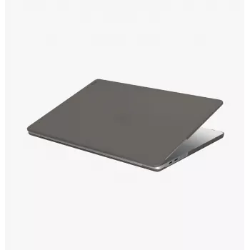 Capa rígida UNIQ Claro para MacBook Pro 16 M1/M2/M3/M4/M5 (2021-2026) - Smoke Matt Grey