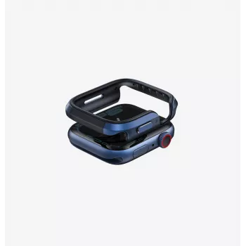 UNIQ Valencia capa para Apple Watch Series 4/5/6/7/8/9/SE/SE2/SE3 40/41 mm, Cobalt Blue