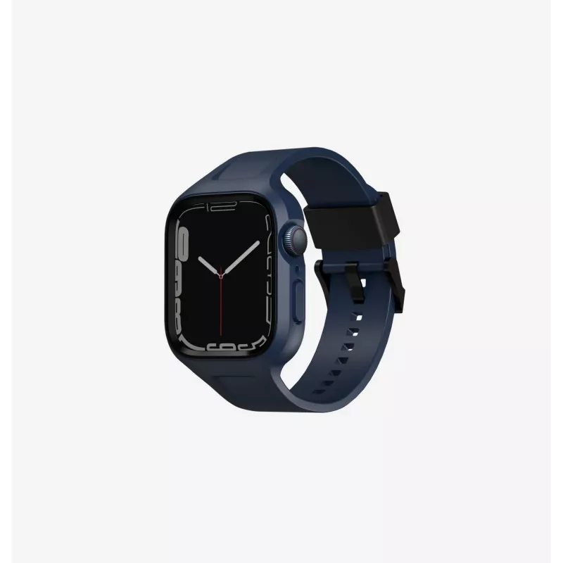 Pulseira UNIQ Monos 2em1 para Apple Watch com capa Series 4/5/6/7/8/9/SE/SE2/SE3 44/45mm Chalk Grey