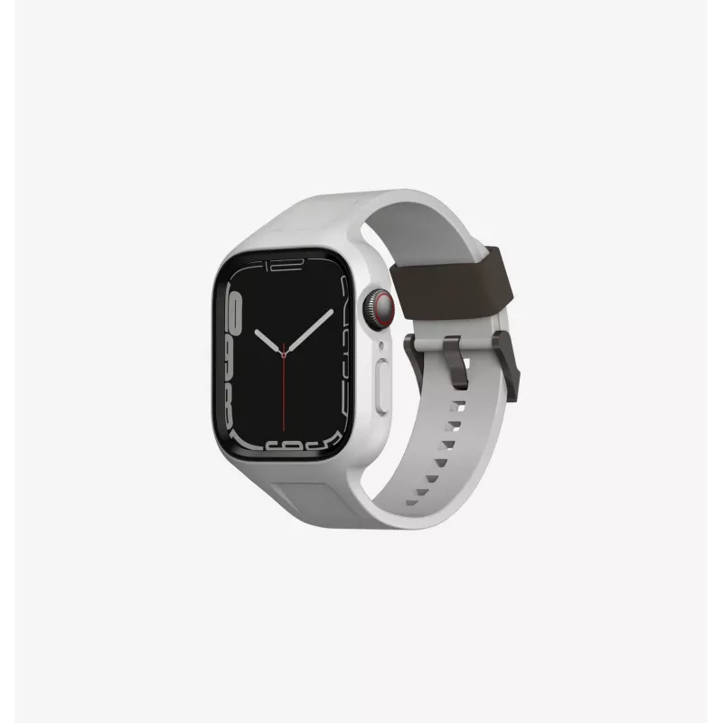 Pulseira UNIQ Monos 2em1 para Apple Watch com capa Series 4/5/6/7/8/9/SE/SE2/SE3 44/45mm azul-marinho