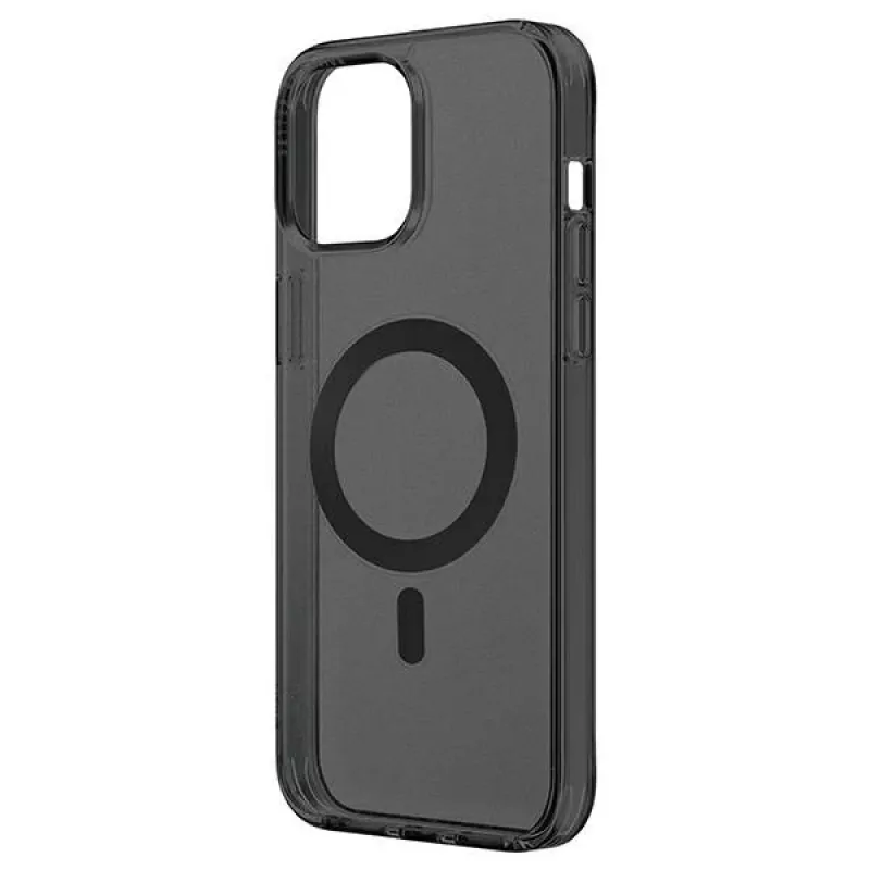 Capa UNIQ LifePro Xtreme Magclick Charging para iPhone 14 / 15 / 13 6.1 polegadas preto/Smoke Frost