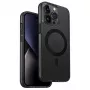 Capa UNIQ LifePro Xtreme MagClick Charging para iPhone 14 Pro Max 6,7 polegadas preto/Smoke Frost