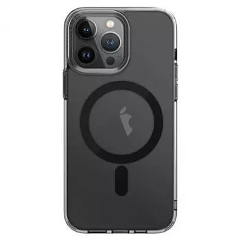 Capa UNIQ LifePro Xtreme MagClick Charging para iPhone 14 Pro Max 6,7 polegadas preto/Smoke Frost