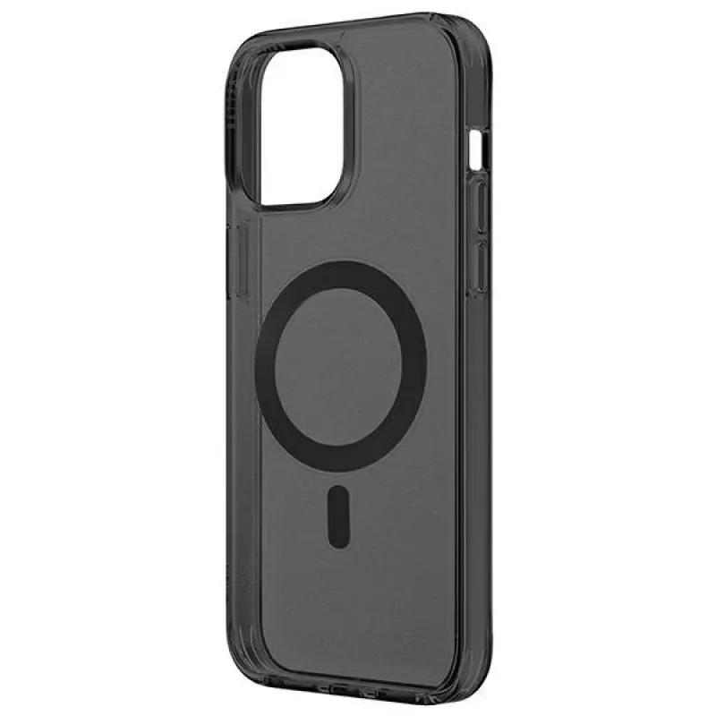 Capa UNIQ LifePro Xtreme MagClick Charging para iPhone 14 Pro Max 6,7 polegadas preto/Smoke Frost