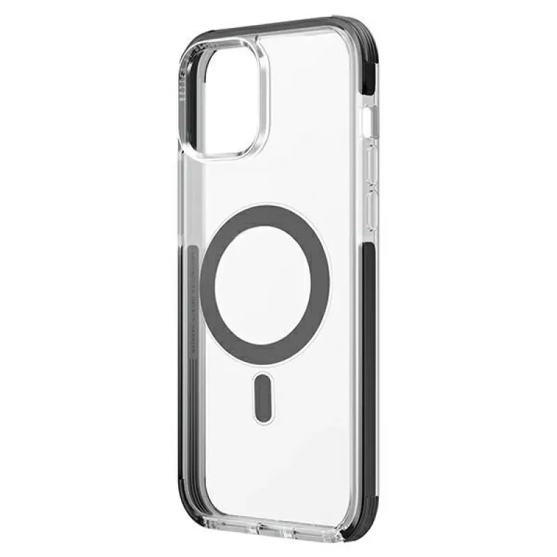 Capa UNIQ Combat para iPhone 14 Pro 6,1 polegadas MagClick Charging Concrete Charcoal