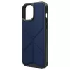 Capa tipo carteira UNIQ Transforma para Apple iPhone 14 Pro 6,1 polegadas com Magclick Charging - Electric Blue