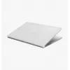 Capa rígida UNIQ Claro para MacBook Air 13 polegadas M2 2022 / M3 2024 / M4 2025 / M5 2026, cinzento fumado