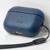Capa UNIQ Terra para AirPods Pro 2.ª geração (2022/2023) pele genuína - Space Blue