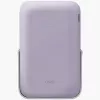 Powerbank UNIQ Hoveo 5000mAh USB-C 20W PD Fast Charge Wireless Magnetic Lilac Lavender