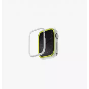 UNIQ Moduo Capa para Apple Watch Series 4/5/6/7/8/9/SE/SE2/SE3 40/41mm Lima/Branco