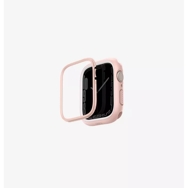 UNIQ Moduo Capa para Apple Watch Series 4/5/6/7/8/9/SE/SE2/SE3 40/41mm Lima/Branco