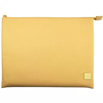 Mala para Portátil UNIQ Lyon 14 polegadas Canary Yellow Impermeável RPET