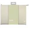 Mala para Portátil UNIQ Lyon 14 polegadas Seasalt Light Beige Impermeável RPET