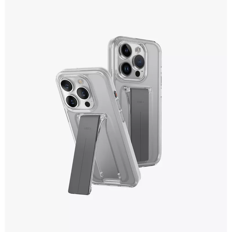 UNIQ Heldro Mount with Stand Capa para Apple iPhone 15 Pro 6,1