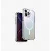 Capa com Carregamento Magclick UNIQ LifePro Xtreme para iPhone 15 Pro Max 6,7 polegadas Frost Clear