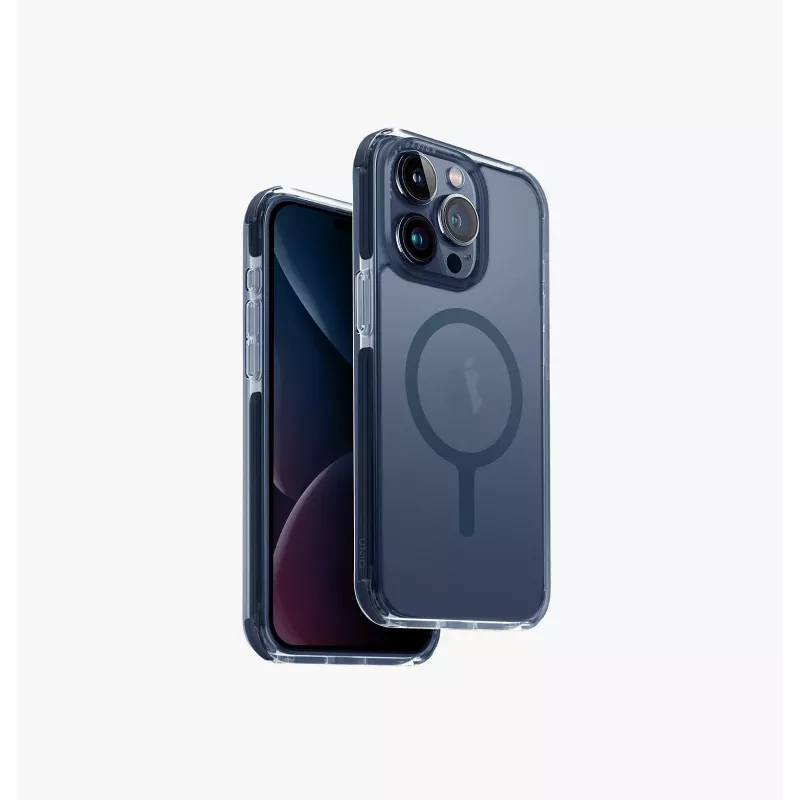 Capa UNIQ Combat para iPhone 15 Pro Max 6,7 polegadas com Carregamento MagClick Branco