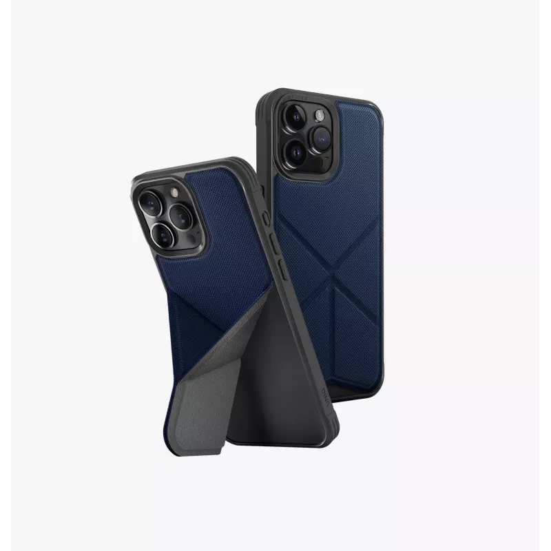 UNIQ Transforma Capa para iPhone 15 Pro Max 6,7 inch MagClick Carregamento Ebony Black