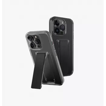 Capa com Suporte UNIQ Heldro Mount para Apple iPhone 15 Pro Max 6,7 polegadas - Vapour Smoke