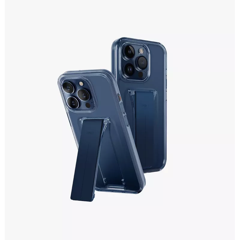 Capa com Suporte UNIQ Heldro Mount para Apple iPhone 15 Pro Max 6,7 polegadas - Vapour Smoke