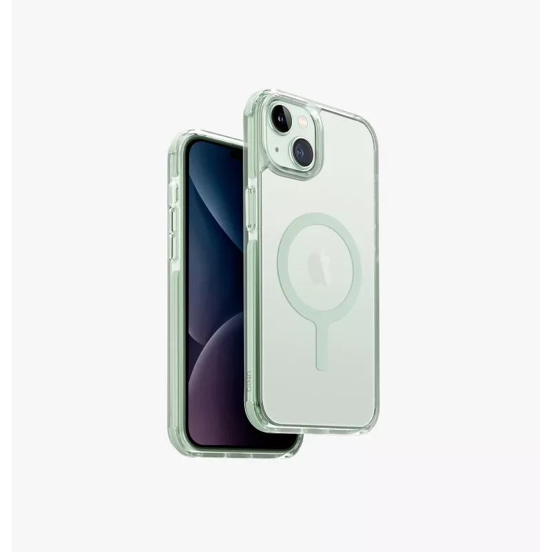 Capa UNIQ Combat para iPhone 15 Plus / 14 Plus 6,7 polegadas com Carregamento Magclick Branco