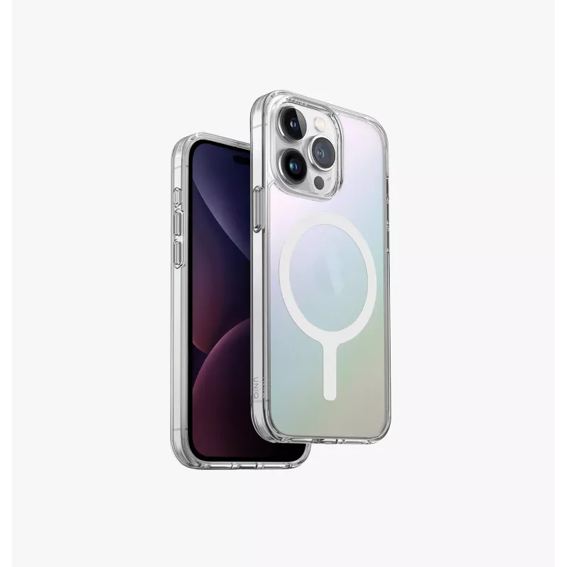 Capa UNIQ LifePro Xtreme para iPhone 15 Pro 6,1 polegadas com Carregamento MagClick Lucent Blue