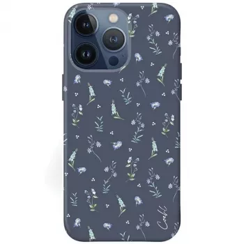 Capa UNIQ Coehl Prairie para Apple iPhone 15 Pro 6,1 polegadas Navy Blue / Lavender Blue