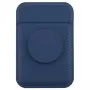 UNIQ Flixa Carteira magnética com suporte para MagSafe série iPhone 12-15, Azul-marinho