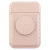 UNIQ Flixa Carteira magnética para cartões com suporte Blush Pink MagSafe