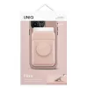 UNIQ Flixa Carteira magnética para cartões com suporte Blush Pink MagSafe