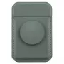 UNIQ Flixa Carteira magnética para cartões com suporte Lichen Green MagSafe