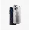 UNIQ Heldro Mag Capa para iPhone 15 Pro Max 6,7 polegadas carregamento MagClick Ultramarin Tiefblau