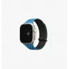 UNIQ Revix Evo Bracelete de silicone magnética reversível para Apple Watch Series 1/2/3/4/5/6/7/8/9/SE/SE2/SE3/Ultra/Ultra2/Ultra3 42/44/45/49mm Viridian Green / Burnt Yellow
