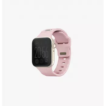 Braçadeira UNIQ Stride para Apple Watch 38/40/41mm FKM Borracha Rosa-claro