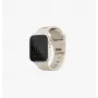 Braçadeira UNIQ Stride para Apple Watch Series 1/2/3/4/5/6/7/8/9/SE/SE2/SE3 38/40/41mm FKM Borracha Caqui/Pale Khaki