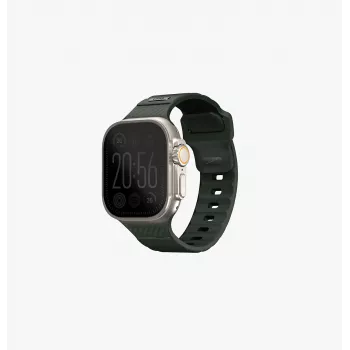 Braçadeira UNIQ Stride para Apple Watch 42/44/45/49mm FKM Borracha Verde-musgo