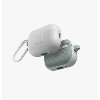 Capa UNIQ Clyde Lock para AirPods Pro 2 (2022/2023) - Branco-pomba / Soft Mint