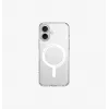 Capa UNIQ Clario para Apple iPhone 16 6,1 polegadas MagClick Charging Lucent Clear