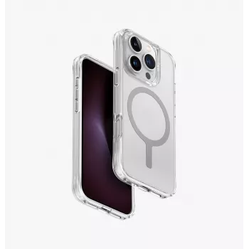 Capa UNIQ LifePro Xtreme MagClick para iPhone 16 Pro 6,3 polegadas Cinzento-fumo