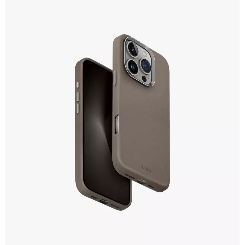 UNIQ Lyden Case com carregamento Magclick para iPhone 16 Pro 6,3 polegadas - Dallas Black