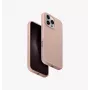 UNIQ Lino Hue iPhone 16 Pro Max 6,9 polegadas Capa com carregamento MagClick Blush Pink