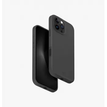 UNIQ Lino Hue iPhone 16 Pro Max 6,9 polegadas Capa com carregamento MagClick Blush Pink