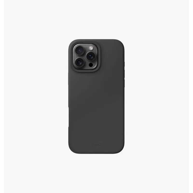 UNIQ Lino Hue iPhone 16 Pro Max 6,9 polegadas Capa com carregamento MagClick Blush Pink